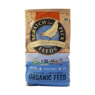 Scratch and Peck OG Layer Feed / Naturally Free - 20 & 40 lb