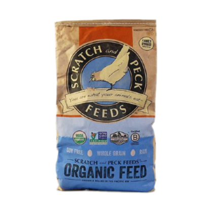 Scratch and Peck OG Layer Feed / Naturally Free - 20 & 40 lb